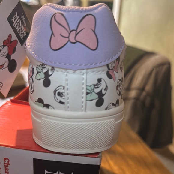 Disney White and Pink Sneakers with Playful Design - Picture 4 of 16